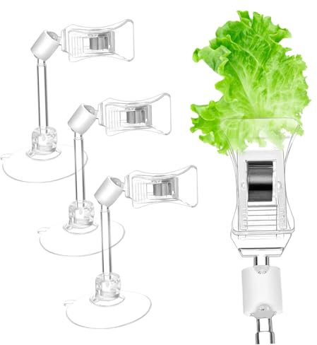 HAPINARY 3stücke Saugnäpfe Mit Clips Für Aquarium Transparente Saugnäpfe Für Luftschläuche Saugnapfklammern Für Halten Von Wasserpumpen Und Filtern Einfache Installation Ohne Werkzeug