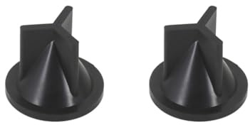 2 set båt marin husbil toalett joker ventilpackning undvik oavsiktlig blockering svart