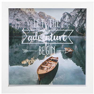 Hama Bilderrahmen-Spardose (passend als Geldgeschenk oder Deko-Element) weiß