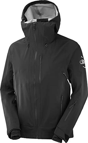 SALOMON Outlaw 3L Jktm Jacke, Herren S schwarz/weiß