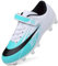 Dhinash Fußballschuhe Jungen Stollen Fussballschuhe Kinder Kunstrasen Fussball Schuhe Spikes Trainingsschuhe Turnschuhe Mädchen Outdoor Turf Football Schuhe Unisex Weiß Grün Gr.36