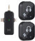 LOCADENCE 5.8G Wireless Nel Sistemas di Monitoraggio a Orecchie, Auricolari del Sistemas IEM di Monitoraggio a Doppio Canale con 1 Ricevitore di Trasmettitori in 1 per Concerti (2 ricevitori)