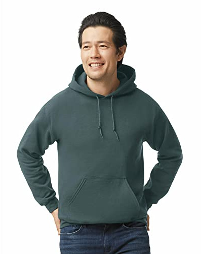 Gildan herr Tröja med huva i fleece, stil G18500