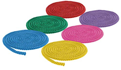 Sport-Tec Gymnastik-Springseile, 6er Set: 300 cm, Gymnastikseil