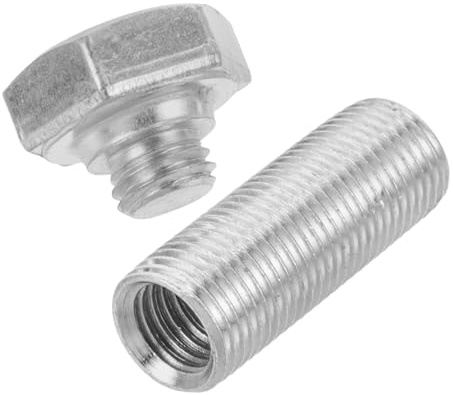 Uonlytech Secret Bolt Container Hidden Metal Screw Storage Cash Money Hide Stash Diversion Box Safe Jewelry Hider Stash Secret Pill Case for Money Small Stash Silver