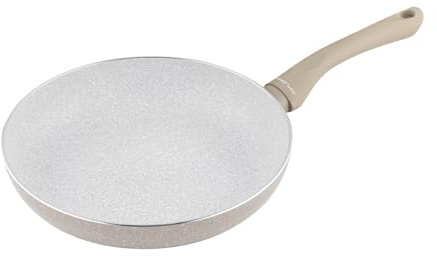 FLORINA Poêle en aluminium ISLA 24CM | Poêle en aluminium avec revêtement anti-adhésif | Chauffage rapide et uniforme | Poignée Soft-Touch | Design Esthétique