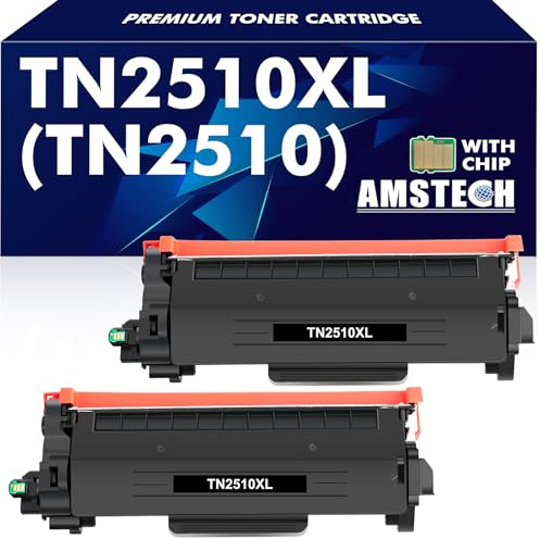 TN2510XL TN2510 HL-L2400DWE Toner Mit Chip Kompatibel für Brother TN-2510XL TN-2510 TN 2510XL TN 2510 für Brother HL-L2400DW HL-L2400DWE MFC-L2835DW MFC-L2800DW MFC-L2860DWE ( 2-Schwarz )