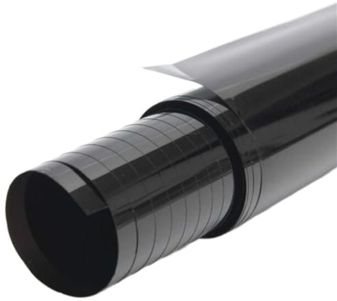 YUCHUANGYE Vinilos para Cristales Coche 300cmx50cm láminas de Ventana de automóvil Negro UVA Proteccion Laminas para Tintar Lunas Coche(50 Percent Clear)