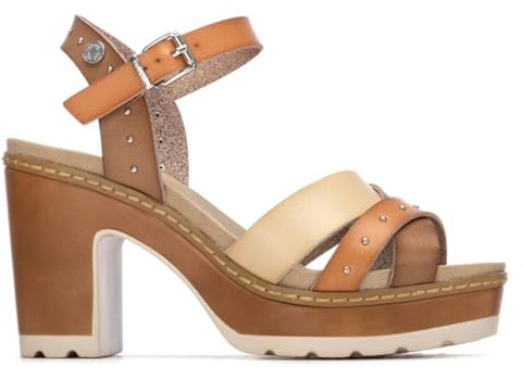 REFRESH - Sandalias de tacón Mujer - Calzado Cómodo y Versátil - Moda casual