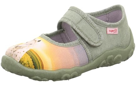 Superfit Mädchen Bonny Hausschuhe, Hellgrün 7520, 27 EU Weit