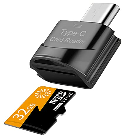 Lettore di Schede TF/Micro SD, USB-C a Micro SD/TF/SDXC/SDHC, Adattatore OTG di Memoria Compatibile con Galaxy, Huawei, Tablet, PC, Laptop, MacBook