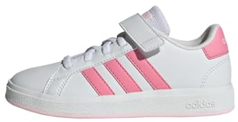 adidas Grand Court El K Sneaker, FTWR White/FTWR White/Chalk White, 6.5 UK Child
