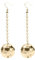 ene Diamantohrringe Für Männer Splitter-Gold-Disco-Kugel-Ohrringe für Frauen Vintage-Ohrringe Damen-Kostüm-Accessoires Ohrringe Aufschrauben (Gold, One Size)