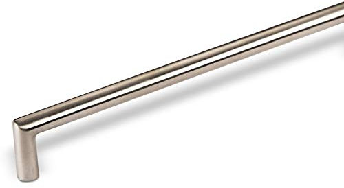 SOTECH Maniglia per mobili maniglia da barra E11 tubo in vero acciaio inox BA 480 mm Maniglia per armadietto