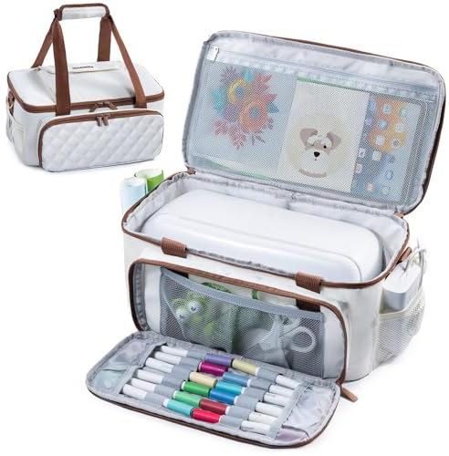 IMAGINING Carrying Case for Cricut Joy Xtra Smart Cutting Machine, Joy Extra Case, Storage Bag for Cricut Accessories and Tools.