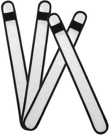 POPETPOP 4pcs Led Horse Leg Bands Glowing Night Safety Horse Riding Straps High Visibility Reflective Equestrian Gear for Riding and Training