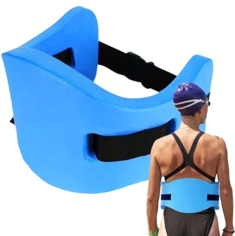 Cintura da allenamento per nuoto, aerobica in acqua, in schiuma EVA, per ragazzi e adulti, regolabile, leggera, per fitness acquatico, aerobica, sicurezza in piscina, allenamento in piscina
