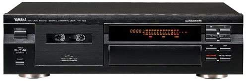 Yamaha KX 493 - Registratore a cassette, colore nero