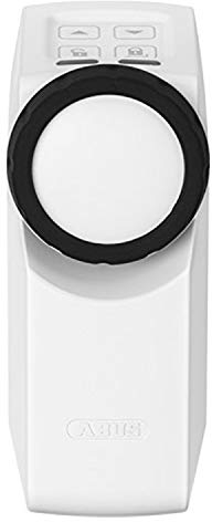 ABUS HomeTec Pro Z-Wave-Türschlossantrieb CFA3010 - Elektrisches Türschloss Zum Schlüssellosen Ã–ffnen Auf Knopfdruck - WeiÃŸ - 82968
