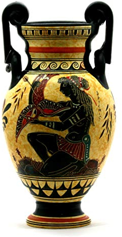 Amphora Vase Göttin Diana Artemis & Athena Antike griechische Keramik