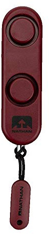Nathan Personal Alarm Ripcord. SafeRun Siren in Case of Emergency 120DB. Security Clip for Running, Waking, Hiking, Biking and More. Very Loud, Easy to use, Fast.
