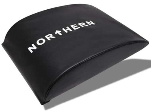 NORTHERN Ab Exercise Mat Sit Up Pad Abdominal & Core Trainer Mat, Lower Back Support, Back Pain, Yoga, Gym, Home Workout Equipment, Support Full Range Ab Workouts, Upper & Lower Abs, Obliques Muscle