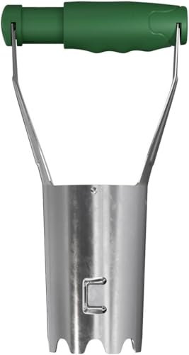 Parkside - Plantador automático para plantas de hasta 6 x m de diámetro, accesorio de jardín ideal para colocar bulbos, escala de profundidad, ayuda para plantación de acero inoxidable