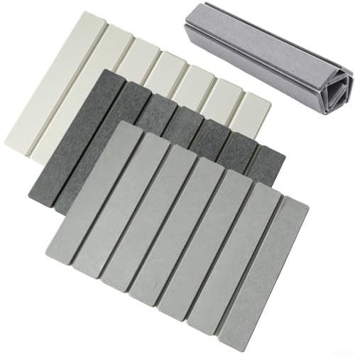 Eawfgtuw Alfombrilla de secado de platos de diatomeas, tapete absorbente plegable para encimera de cocina, tapete de secado rápido para encimera de cocina, 40 x 30 cm (gris oscuro)