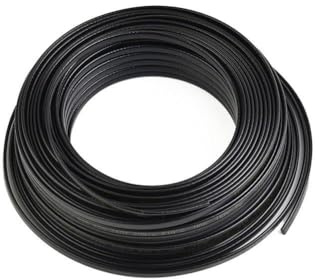 Cavo riscaldante autoregolante, 220 V, 17 W/m, impermeabile, PTC, antigelo, per tubi dell'acqua in metallo e plastica, tetti e grondaie, fusione della neve, risparmio energetico W (50 m)