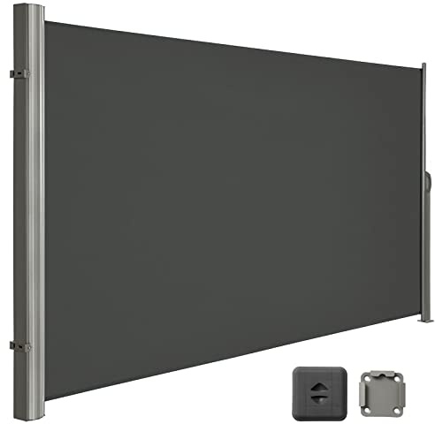 LARMNEE Toldo Lateral EGY205BP02, 200 x 500 cm, Pantalla para Privacidad,