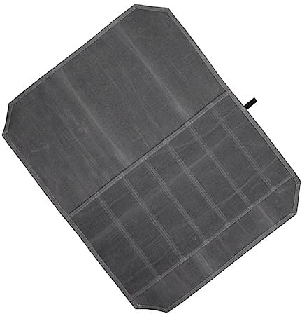 OKUMEYR Borsa Portaposate in Tela Custodia Portatile Per Utensili Da Cucina Leggera E Robusta Per Viaggi E Campeggio