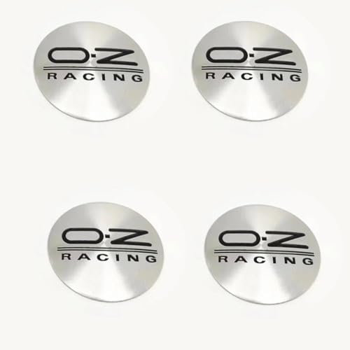 LZQbld 4 Stück Radnabenkappen für O.Z（60MM）, Nabendeckel Radnabendeckel Wasserdicht Staubdicht Reifen Felgen Zubehör,normal-D