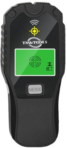 Stud Finder Wall Scanner - Magnetic Wall Scanner, Wire Detector Tool | Wall Stud Sensor, Stud Detector with LCD Display, Stud Finder for Center and Edge of Wood, AC Wire, Metal and Studs Detection