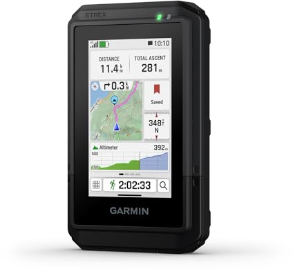 Garmin eTrex Touch - GPS Portable Robuste avec écran Tactile Couleur, Fonctions de Navigation et Cartes