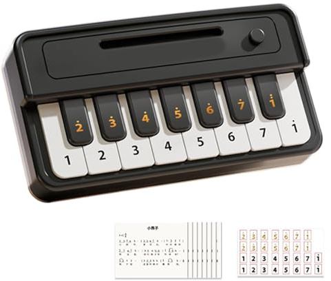 Pianoforte con tastiera per bambini, strumento musicale portatile, tastiera con libro di canzoni, organo per giochi educativi, giocattolo musicale, pianoforte didattico per ragazzi e ragazze, bambini,