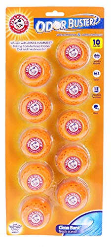 Arm & Hammer 10-Pack Odor Busterz Deodorizing Balls, 10 Count