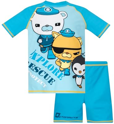 Octonauts Schwimmanzug | Badeanzug Kinder Jungen | Badeanzüge Jungen | Blau 104