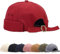 Cotton Docker Cap Herren Verstellbar Seemannsmütze Cap Ohne Schirm Retro Brimless Hat Rolled Herren Dockercap Dockermütze Fischermütze Hafenmütze Cap Mütze