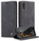 Cracedily for Huawei P20 Case, Wallet Case Flip Leather with Card Holder Magnetic Closure Shockproof Kickstand Protective Phone Cases Cover for Huawei P20,Black