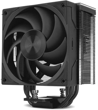 NOX XTREME PRODUCTS HUMMER H-400 – Disipador CPU FBD compatible AMD AM/AM4 e Intel 115X/1200/1700/1851, ventilador 120 mm PWM, 4 heatpipes cobre/aluminio, negro