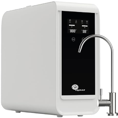 Sistema de Ósmosis Inversa Bajo Fregadero BBAGUA Home Direct Flow 600 – Sin Depósito - Flujo Directo – 1.6 L/min – Grifo y Kit Incluidos – Agua Potable Purificada