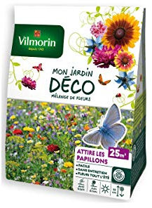 Sachet graines Mélange de fleurs Attire les Papillons 25m2