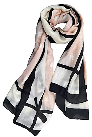 FINIZO Women's Scarves Lady Light Soft Fashion Solid Scarf Wrap Shawl for All Season