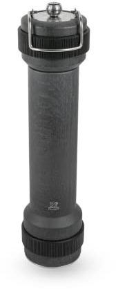 PEUGEOT - BBQ 30cm Pepper Mill for Barbecue & Plancha - Classic Adjustment - Automatic Trigger Light - Shock Resistant - PEFC Certified Wood - Made in France - Graphite Color