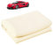 TYVOM 1 PCS Natural Chamois Leather,Shammy Leather Cloth For Car,Super Absorbent Chamois Leather Cloth for Wiping Polishing Drying Vehicle Caravan Bike Motorcycle