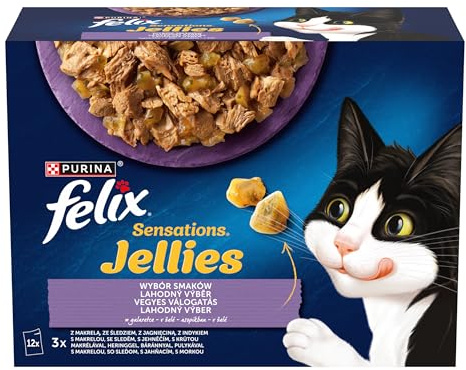 Purina Felix Sensations kattmat lamm kalkon 12 x 85 g