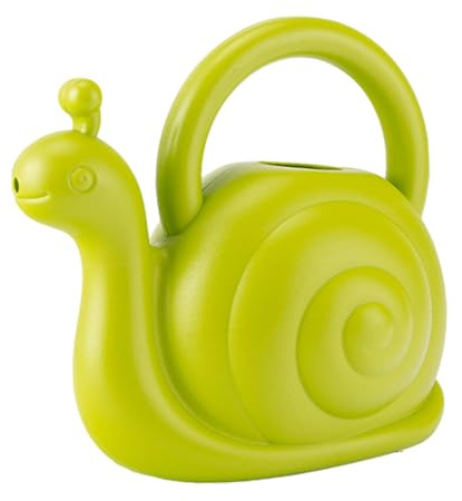 1.5L Schnecken Gießkannen, Niedliche Gießkanne, Kindergießkanne, Hausgarten Gießkanne, Kreative Tiergießkanne, Kinder Gartengeräte, für Blumen Pflanzen Sukkulenten