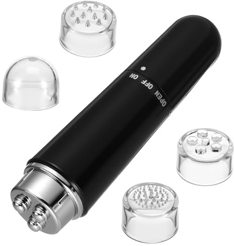 Gogogmee Masajeador Facial Eléctrico con Plating Dispositivo Portátil para Limpieza Profunda Mejora Circulación y Cuidado de Ojos y Labios Uso Casa para Tipo de