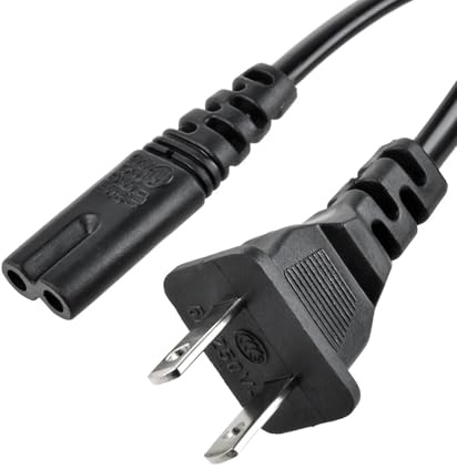 YJZLYS AC Power Cord Cable Lead for Zvox SoundBase 550 870 Sanyo TV DP32D53 Replacement