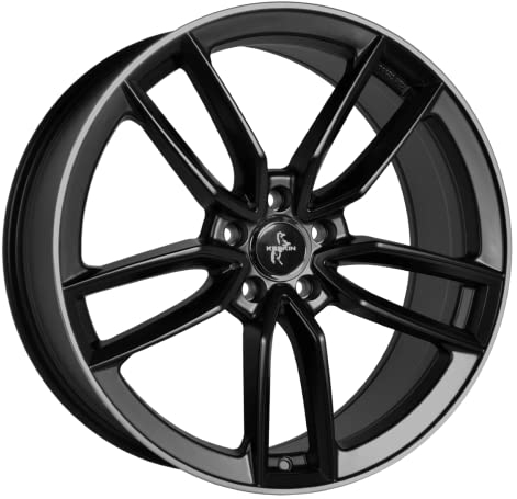 Keskin KT21 8.5JX20 5/112 ET30 66.6 MATT BLACK LIP POLISH Alufelge